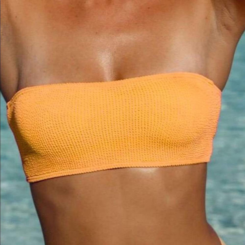 NWT Bond eye bound bikini tangerine OS